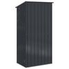 vidaXL Cabanons de jardin Anthracite 103 x 74 x 200 cm M&eacute;tал