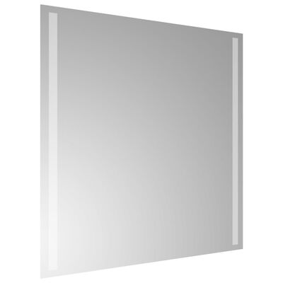 vidaXL Miroir de salle de bain à LED 60x60 cm