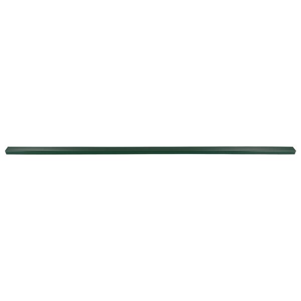 vidaXL Poteaux de cl&ocirc;ture de jardin 40 pcs vert 240 cm acier