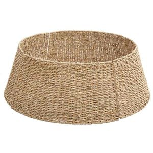 vidaXL Collier de sapin de No&euml;l Rond Naturel Diam. 60 x 22 cm