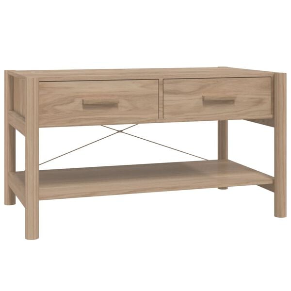 vidaXL Table basse 82x48x45 cm Bois d'ingénierie