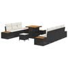 vidaXL Ensemble de canap&eacute; de jardin 10 pc 9-Nombre de places