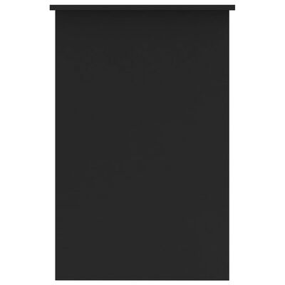 vidaXL Bureau Noir 100 x 50 x 76 cm Aggloméré