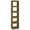 vidaXL Biblioth&egrave;que/S&eacute;parateur de pi&egrave;ce Marron miel 40x30x167,5 cm Pin