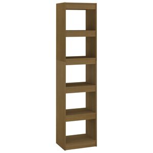 vidaXL Biblioth&egrave;que/S&eacute;parateur de pi&egrave;ce Marron miel 40x30x167,5 cm Pin
