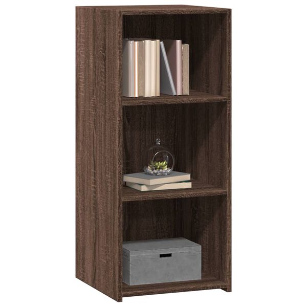 vidaXL Buffet ch&ecirc;ne marron 40x41x93 cm bois d'ing&eacute;nierie