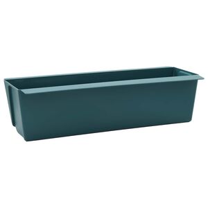 vidaXL Caisses &agrave; fleurs pour palettes Euro 24 pc Vert Polypropyl&egrave;ne