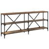 vidaXL Table console Bois ancien 180 x 30 x 75 cm Bois d'ing&eacute;nierie