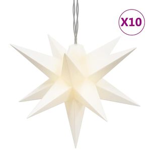vidaXL Lumi&egrave;re de No&euml;l 10 LED blanc 10 cm