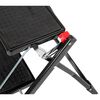 Escalo Tabouret pliable 150 kg m&eacute;tal noir