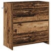 vidaXL Meuble sous lavabo de salle de bain Bois ancien