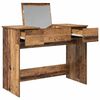 vidaXL Table de cosm&eacute;tiques avec tiroir Bois ancien 100 x 45 x 76 cm