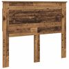 vidaXL T&ecirc;te de lit Bois Ancien 120 cm Bois d'ing&eacute;nierie