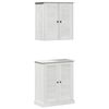 vidaXL Ensemble de mobilier de salle de bain 2 pc