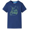 T-shirt pour enfants bleu foncé 140