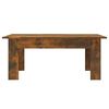 vidaXL Table basse Ch&ecirc;ne fum&eacute; 100x60x42 cm Bois d'ing&eacute;nierie