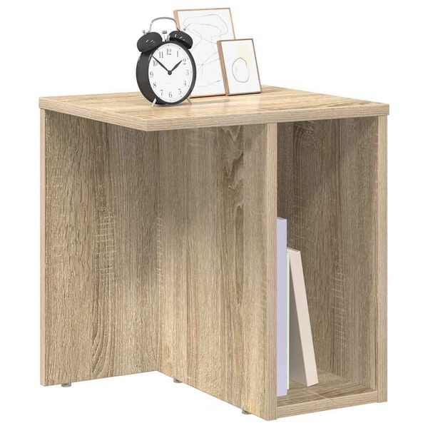 vidaXL Table d'appoint Ch&ecirc;ne Sonoma 37 x 32 x 40 cm Bois d'ing&eacute;nierie
