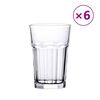 vidaXL Verres 6 pcs 415 ml