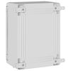 vidaXL Armoire de contr&ocirc;le Gris 47 x 20 x 60 cm Plastic ABS