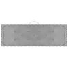 vidaXL Coussins de plancher de palette lot de 7 Gris Coton