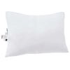 vidaXL Oreiller avec oreiller Blanc 60 x 40 x 20 cm Polyester