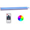vidaXL D&eacute;versoir pour cascade avec LED RVB Inox 90 cm