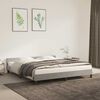 vidaXL Cadre de lit sans matelas gris clair 180x200 cm velours