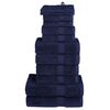 vidaXL Ensemble de serviettes de qualit&eacute; sup&eacute;rieure SOLUND 12 pcs