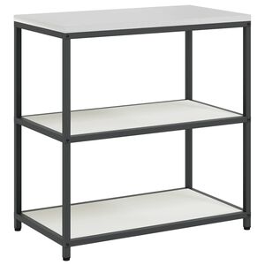 vidaXL Rangement de cuisine avec &eacute;tag&egrave;re Argent 60 x 50 x 92 cm Acier