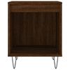 vidaXL Table de chevet chêne marron 40x35x50 cm bois d’ingénierie