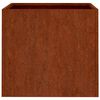 vidaXL Jardini&egrave;res 2 pcs 32x30x29 cm acier corten