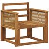 vidaXL Sofa de milieu ext&eacute;rieur Bois d'Acacia Massif Naturel