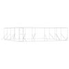 vidaXL Chenil d'ext&eacute;rieur pour chiens argent&eacute; 8x8x2 m acier galvanis&eacute;