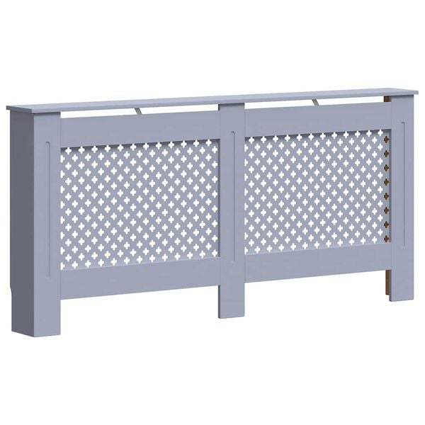 vidaXL Cache-radiateur anthracite 172x19x81,5 cm MDF