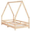 vidaXL Cadre de lit pour enfant 80x160 cm bois de pin massif