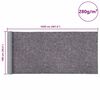 vidaXL Polaires de peintre antid&eacute;rapantes 2 pcs 10 m 280 g/m&sup2; gris