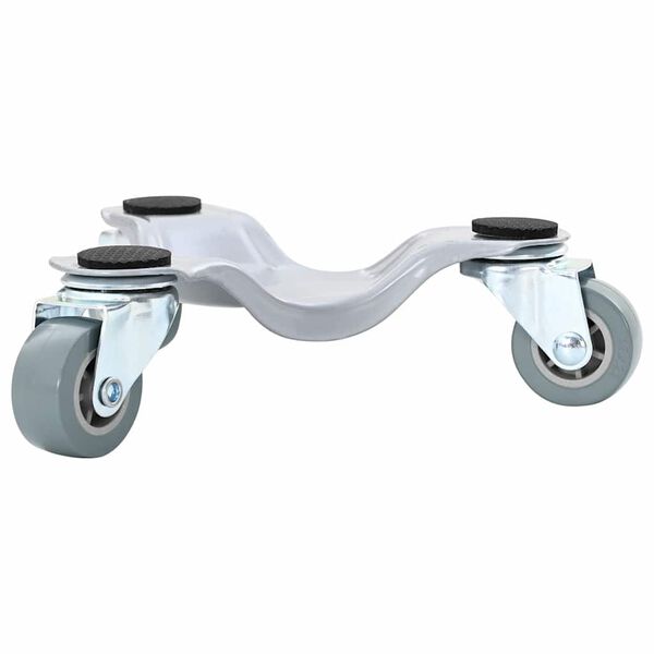 vidaXL Roulettes pour meubles 4 pi&egrave;ces 16 x 14,5 x 5,5 cm Acier 180 kg