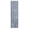 vidaXL Moustiquaire Bleu et blanc 56x200 cm Chenille