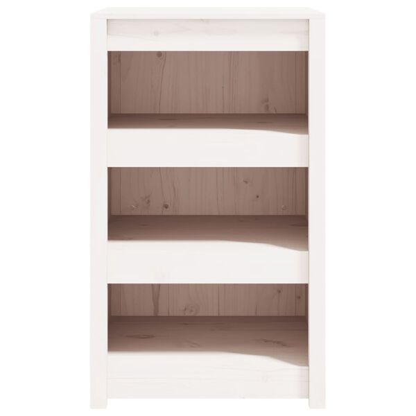 vidaXL Armoire de cuisine d'ext&eacute;rieur blanc bois de pin massif