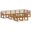 vidaXL Ensemble de canap&eacute;s d'ext&eacute;rieur 9 pcs Naturel