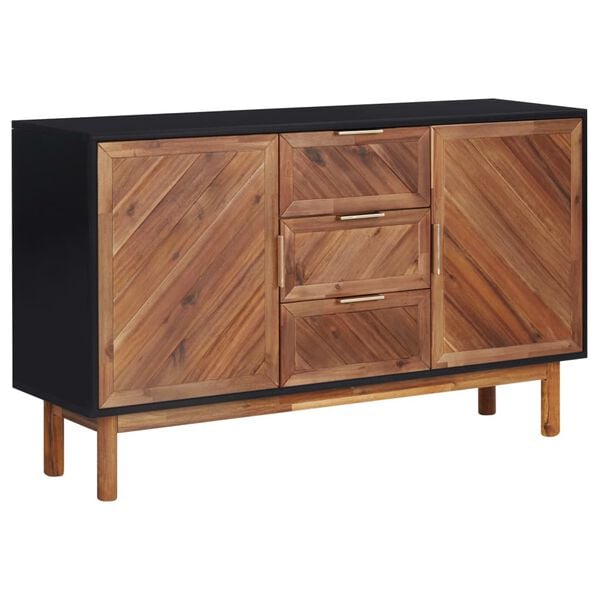 vidaXL Buffet 115x35x70 cm Bois d'acacia massif et MDF