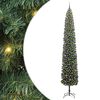 vidaXL Sapin de No&euml;l artificiel Vert 270 cm PVC et acier et plastique