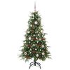 vidaXL Sapin de No&euml;l Artificiel &agrave; Branches Articul&eacute;es Vert 150 cm