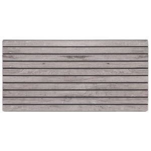 vidaXL Panneaux muraux 3D 5 pcs gris 100x50 cm EPS