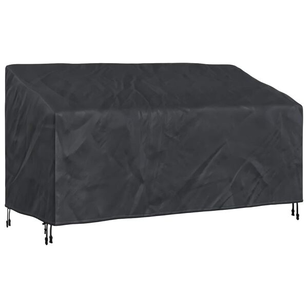 vidaXL Housse de banc de jardin 175 x 85 x 65 / 94 cm Tissu Oxford 210D