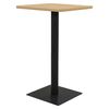 vidaXL Table de bistro Couleur ch&ecirc;ne 78,5x78,5x107 cm