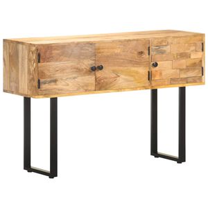 vidaXL Buffet 116x35x75 cm Bois de manguier massif