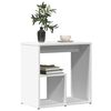 vidaXL Tables d'appoint 2 pcs blanc 50x30x50 cm bois d’ingénierie
