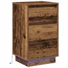 vidaXL Cabinet de chevet Bois ancien 39 x 34,5 x 65 cm