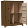vidaXL Buffet Marron miel 83x41,5x100 cm Bois massif de pin